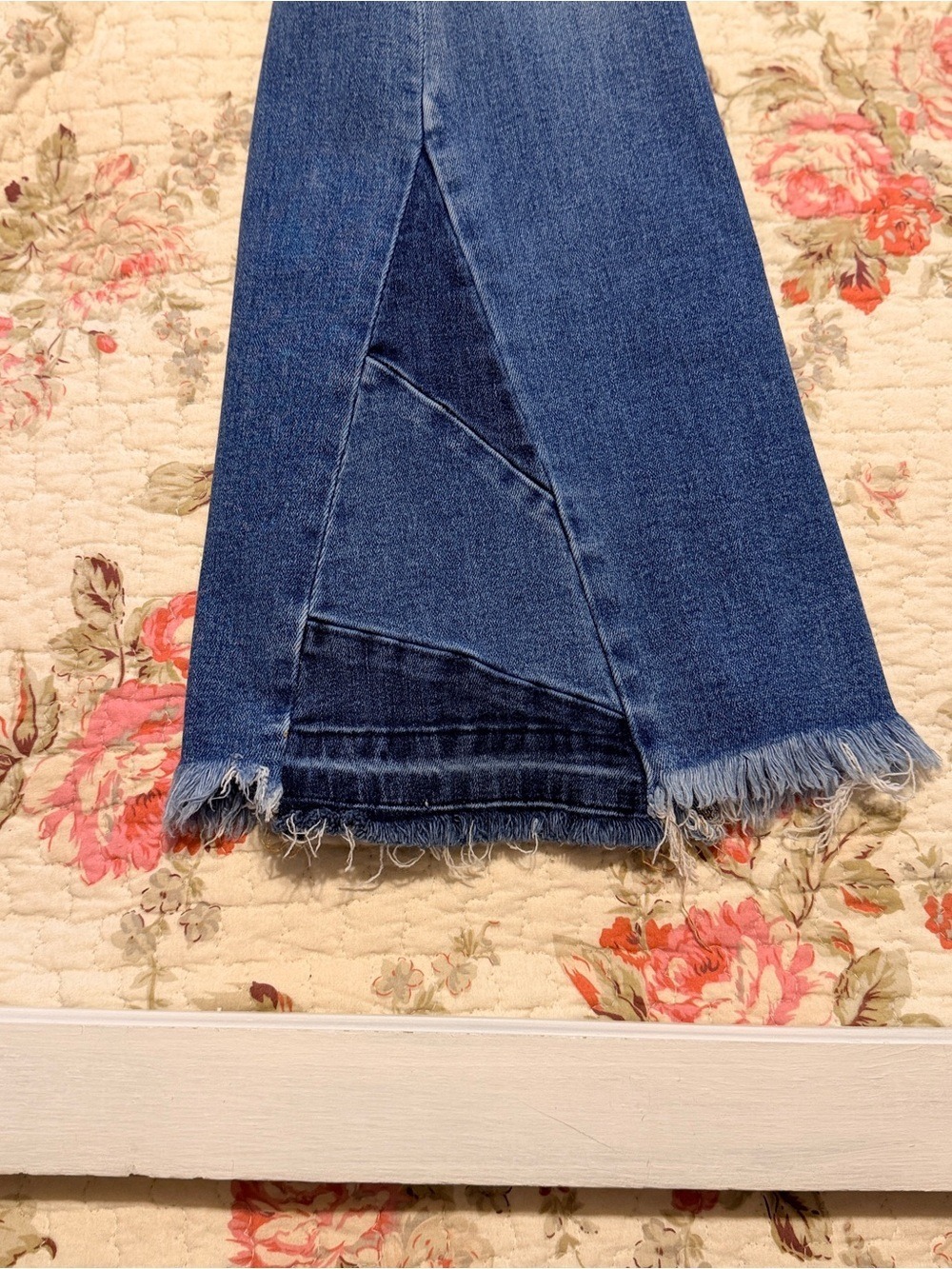 Bridge by Gly Flying Monkey Brand Women’s TriTones Flare 70’s Style Size 28 - Picture 8 of 12